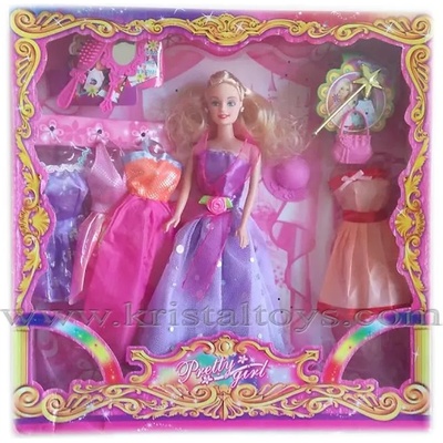 Кукла Красива девойка Pretty Girl комплект с аксесоари