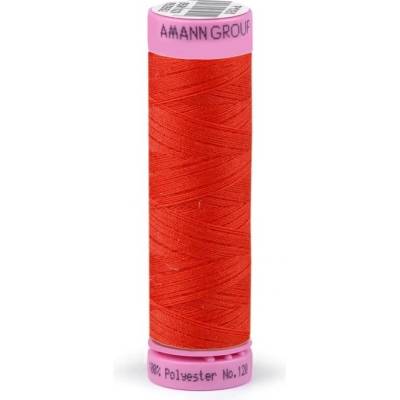 Polyesterové nitě návin 100 m Aspo Amann 0501 Aurora Red