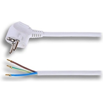 Solight 3x1,5mm2 biela 5m PF22