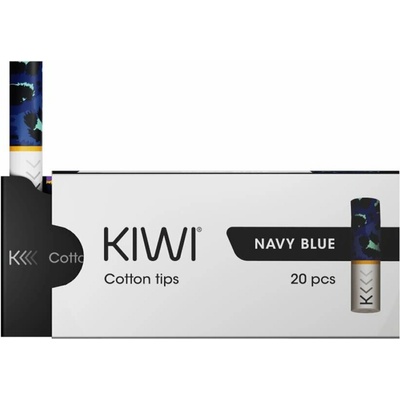 KIWI filtrové náustky 20 ks Navy Blue