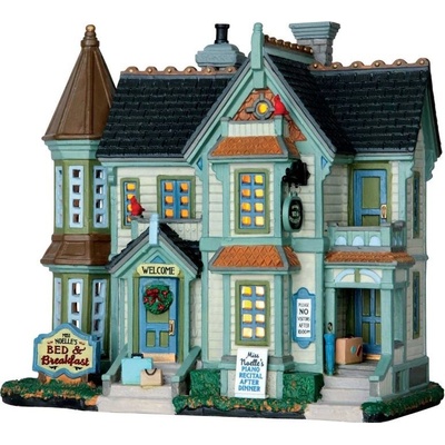 Svietiaci domček Lemax 65090 Nocľah a raňajky u slečny Noelle