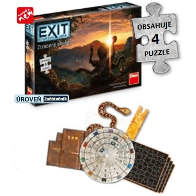DinoToys EXIT Ztracený chrám 4x s 88 dielov