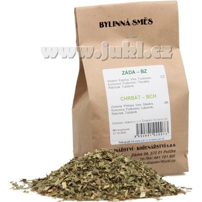 JUKL bylinná směs ZÁDA BZ 100 g