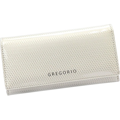 Gregorio Perleťová dámska lakovaná kožená peňaženka CB-100