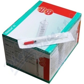 Omnican 40-40I.U./1 ml 30G x 12 mm BB/100 ks