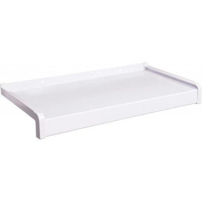 Deokork Venkovní hliníkový tažený parapet nos 40 mm 50x500 mm Bílý