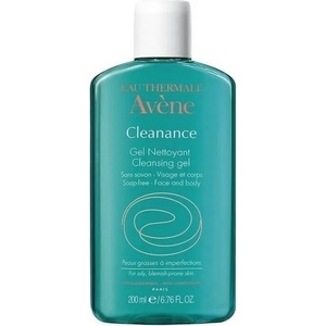 Eau Thermale Avène Почистващ гел за чувствителна мазна кожа , Avene Cleanance , 200 ml