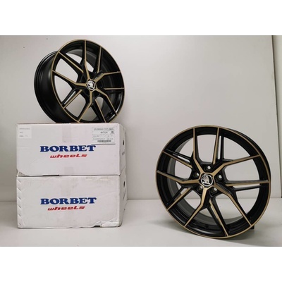 BORBET QX 8x19 5x112 ET44 black bronze matt