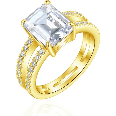 Olivie Strieborný prsteň VIVIEN GOLD 8448