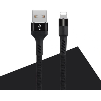 Maxlife MXUC-01 USB - Lightning, 1m, černý
