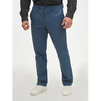 Gap kalhoty modern khakis straight fit Flex Modrá