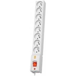 Lestar surge protection strip LX 810, 1L, 5m, grey