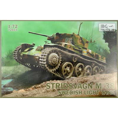 IBG Models Stridsvagn M/38 Swedish Light Tank 1:72