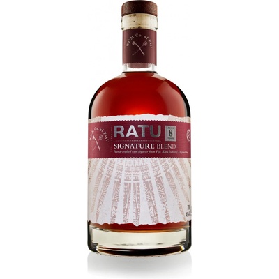 Ratu 8YO Signature Blend 35% 0,7 l (holá láhev)