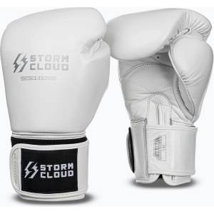 StormCloud Боксови ръкавици StormCloud Muay Thai Blizzard 2.0 white/silver