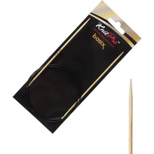 Dřevěné kruhové jehlice Knitpro Basix Birch 80 cm 2,25 mm
