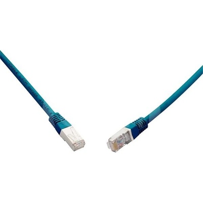 Solarix 28830309 patch, CAT6A SFTP, LSOH, 3m, modrý