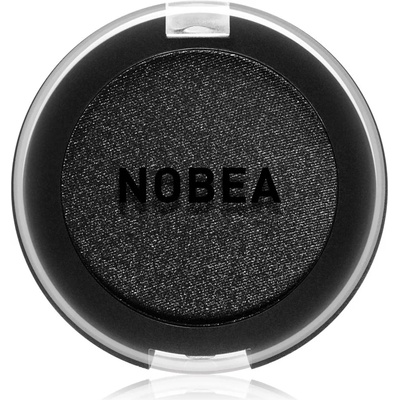 NOBEA Day-to-Day Mono Eyeshadow сенки за очи с блясък цвят Black chant 3, 5 гр