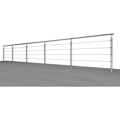 Hahn Steel Nerezové lankové zábradlí, 7500x1000mm - 5x výplň – Zbozi.Blesk.cz
