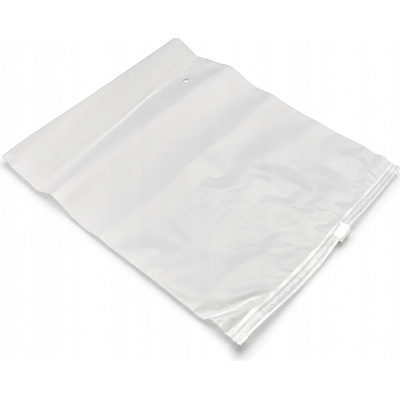 Polyetylénové vrecká so strunovým uzáverom, biele matné 14x20 cm, 10 ks