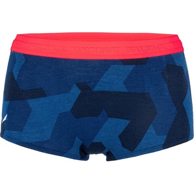 Salewa Dámske funkčné boxerky Cristallo Warm Amr W Panties modrá