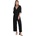 YAS Гащеризон Yas Olinda 3/4 sleeve jumpsuit - Black (Black)