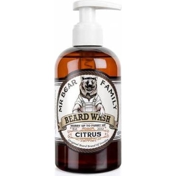 Mr. Bear Family Citrus šampon na vousy 250 ml