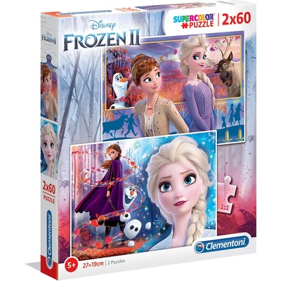 Clementoni 2x60ч. Пъзел Frozen 2
