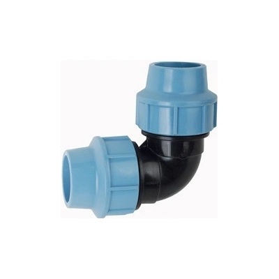 UNIDELTA PE Koleno 90° 16 mm -zverná spojka na polyetylén UNI1006016000