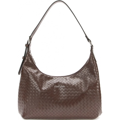 Keddo dámská kabelka na rameno 318106/07-04E KEDDO LONDON černá hnědá