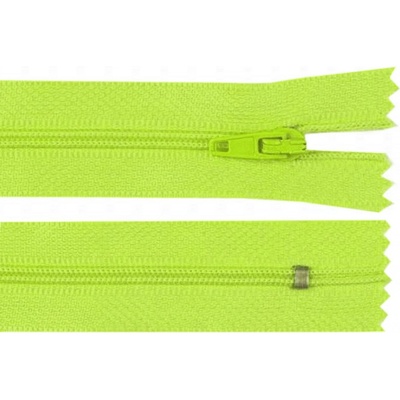 Stoklasa Spirálový zip No 3 délka 20 cm pinlock Balení: 1 ks, Varianta: 231 zelená elektrická 231 zelená elektrická