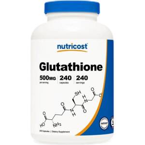 Nutricost Glutathione 500 mg [240 капсули]