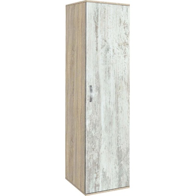 Bogdan Furniture G Еднокрилен гардероб Мебели Богдан Модел bm-ava1, кристал със сонома