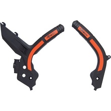 Rtech protektory Rámu KTM sada čierno-oranžové