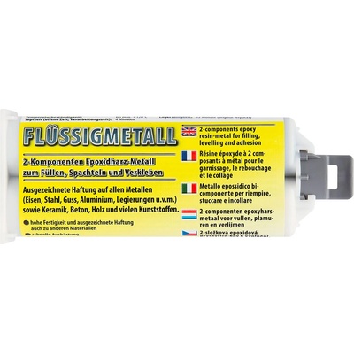 PETEC 97355 Flüssigmetal Dvoukomponentní lepicí tmel 50 g