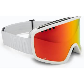 Neon Скиорска маска Neon Force Otg white/white/mirror red