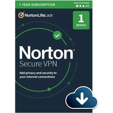 NORTON SECURE VPN 1 lic. 12 mes.