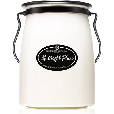 Milkhouse Candle Milkhouse Candle Co. Creamery Midnight Plum ароматна свещ Butter Jar 624 гр