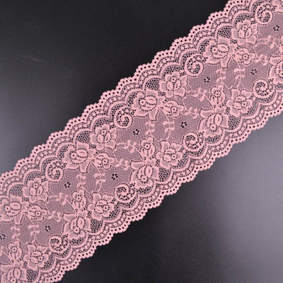 Takoy Elastická krajka 15 cm růžová – Zboží Dáma