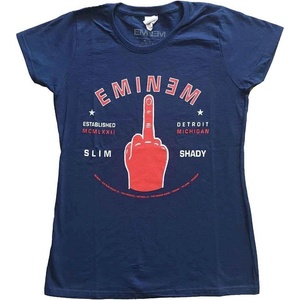 Eminem Detroit Finger Navy Blue L Дамски Риза (<![CDATA[EMTS04LN03]]>)