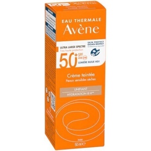 Eau Thermale Avène Слънцезащитен крем за много суха кожа, с цвят, Avene Creme Teinte SPF50 + 50 ml