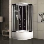 Inter Ceramic Хидромасажна душ кабина LILY ICSH 8179B STEAM EASY ASSEMBLE, 90x90x215см, 4мм (8179B STEAM EASY ASSEMBLE)