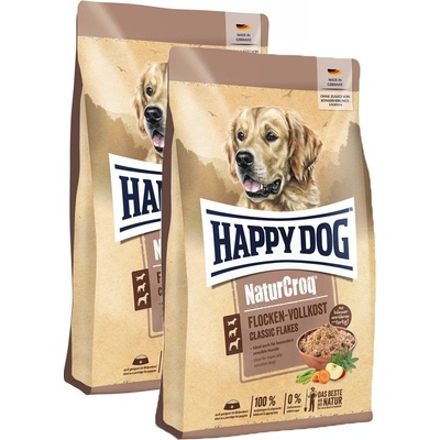Happy Dog NaturCroq Flocken-Vollkost 2 x 10 kg