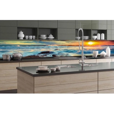 DIMEX ART Фототапет за кухня - залез 350 x 60 см