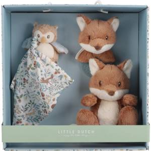 Little Dutch Подаръчна кутия с меки играчки Little Dutch Forest Friends (LD8915)