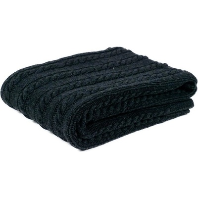 Kampol Pletená deka olivia graphite 130x170