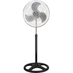 Muhler Вентилатор на стойка 16''Muhler FM-6116D, Индустриален, Мощност 50W, 3 скорости, Осцилация, Черен (KT-651069)