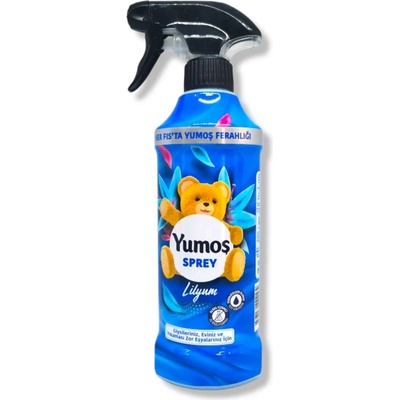 Yumos спрей ароматизатор за въздух и тъкани Лилия, 450мл