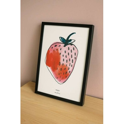 Plakát MADO Art Print Strawberry, 30 × 40 cm