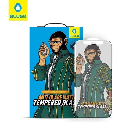 Blueo Матов Стъклен Протектор за iPhone 13 Pro / 13, Blueo Matte 5D Glass, Прозрачен (5903396122897)